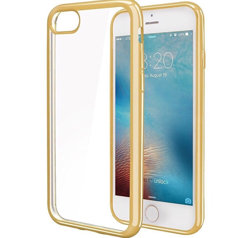 NWT iPhone 7 gold color case. Compatible with 6,6S